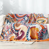 LoomVita Nordic Throw Blanket Reversible Sofa Towel