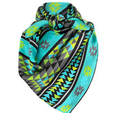 Aztec Wild Rags (Trails to Big Spring) Silk Scarf