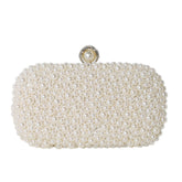 Handmade Pearl Clutch Evening Bag