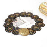 Boho Vintage Western Cowboy Black Belt