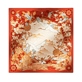 Mulberry Silk 14 Momme Square Scarf Luxury Accessory 63.5x63.5 cm