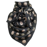 Western Wild Rags (Concho Canyon) Black Scarf