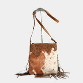 Western Cowboy Boho Textured Crossbody Bag