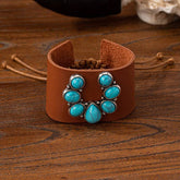 Hippie Turquoise Adjustable Bracelet Accessory