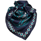 Paisley Wild Rags (Hondo) Blue Silk Scarf