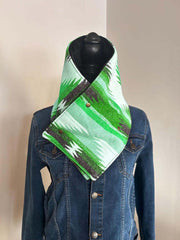 Western Red Aztec Warm Neck Hood