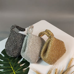 Retro Triangle Wristlet Evening Bag