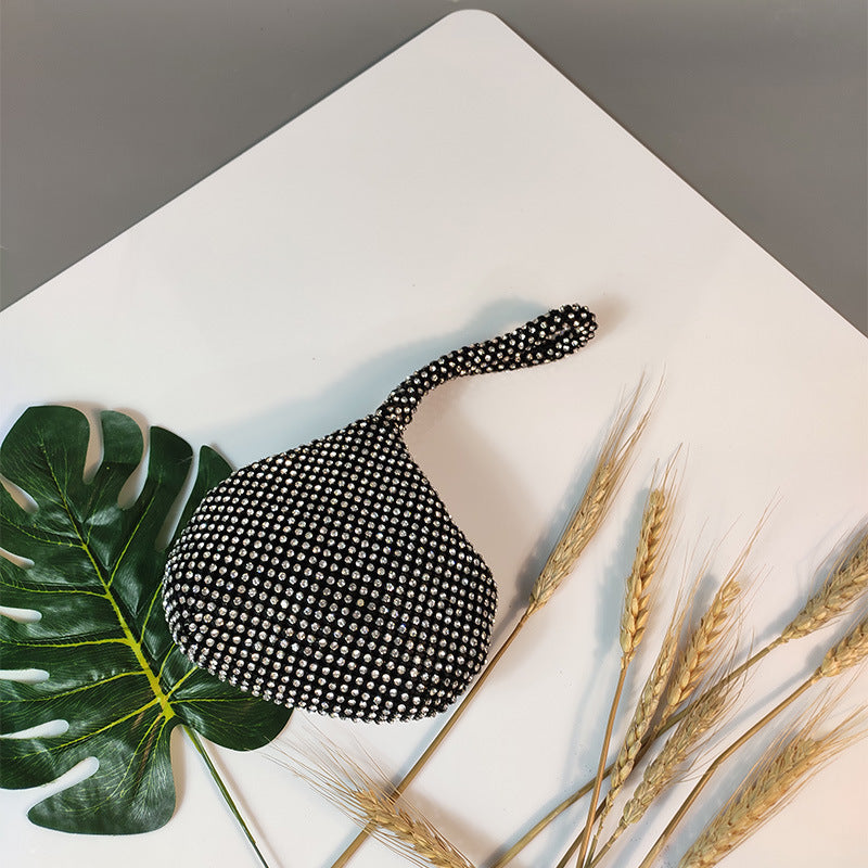 Retro Triangle Wristlet Evening Bag