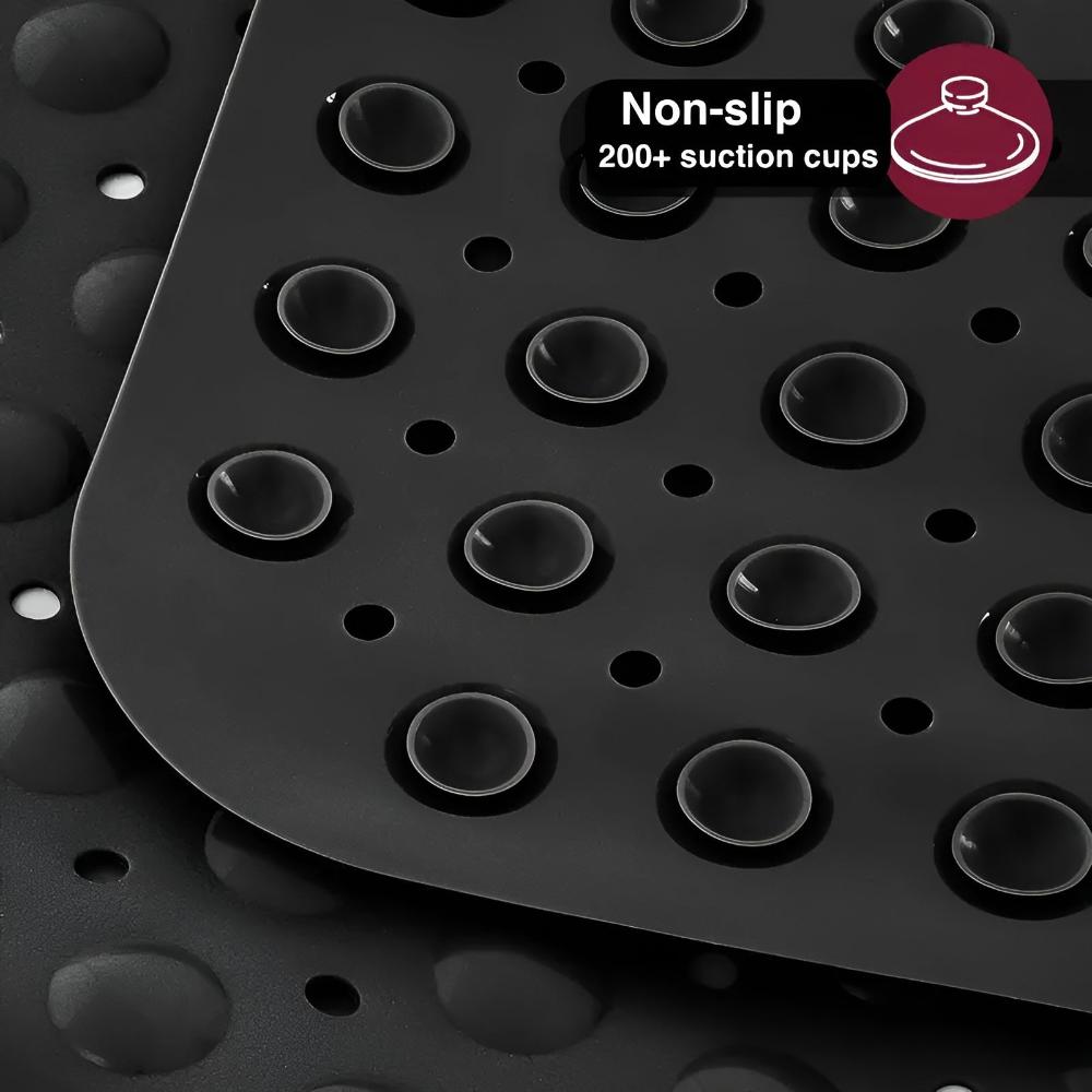 LoomVita Max Grip Bathtub Mat with Suction Cups