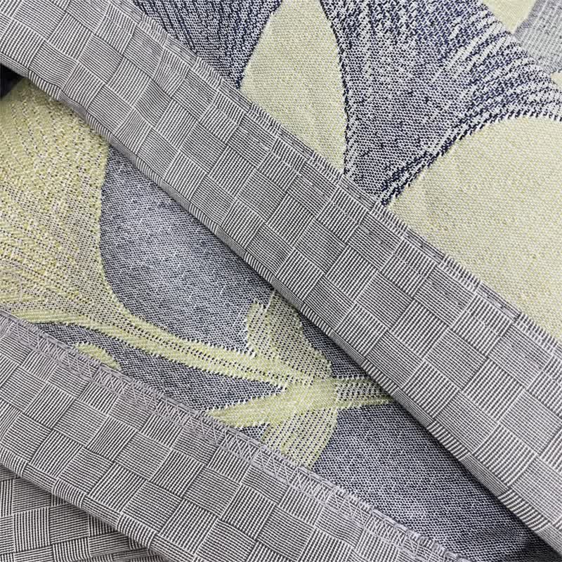 LoomVita Ginkgo Leaf Cotton Gauze Reversible Quilt