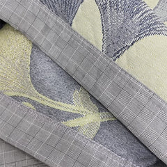 LoomVita Ginkgo Leaf Cotton Gauze Reversible Quilt
