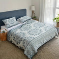 Lunara Floral Cotton Comfort Blanket