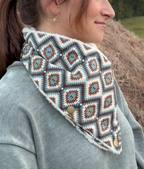 Western Sherpa Cowl Neck - Green