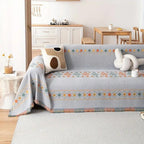LoomVita Stylish Boho Chenille Sofa Cover