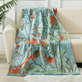 LoomVita Floral Cotton Bath Towel