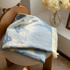 LoomVita Midnight Swirls Cotton Bath Towel