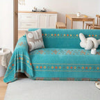 LoomVita Stylish Boho Chenille Sofa Cover