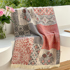 LoomVita Midnight Swirls Cotton Bath Towel