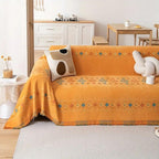 LoomVita Stylish Boho Chenille Sofa Cover