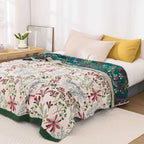 Wildflower Whisper Cotton Blanket