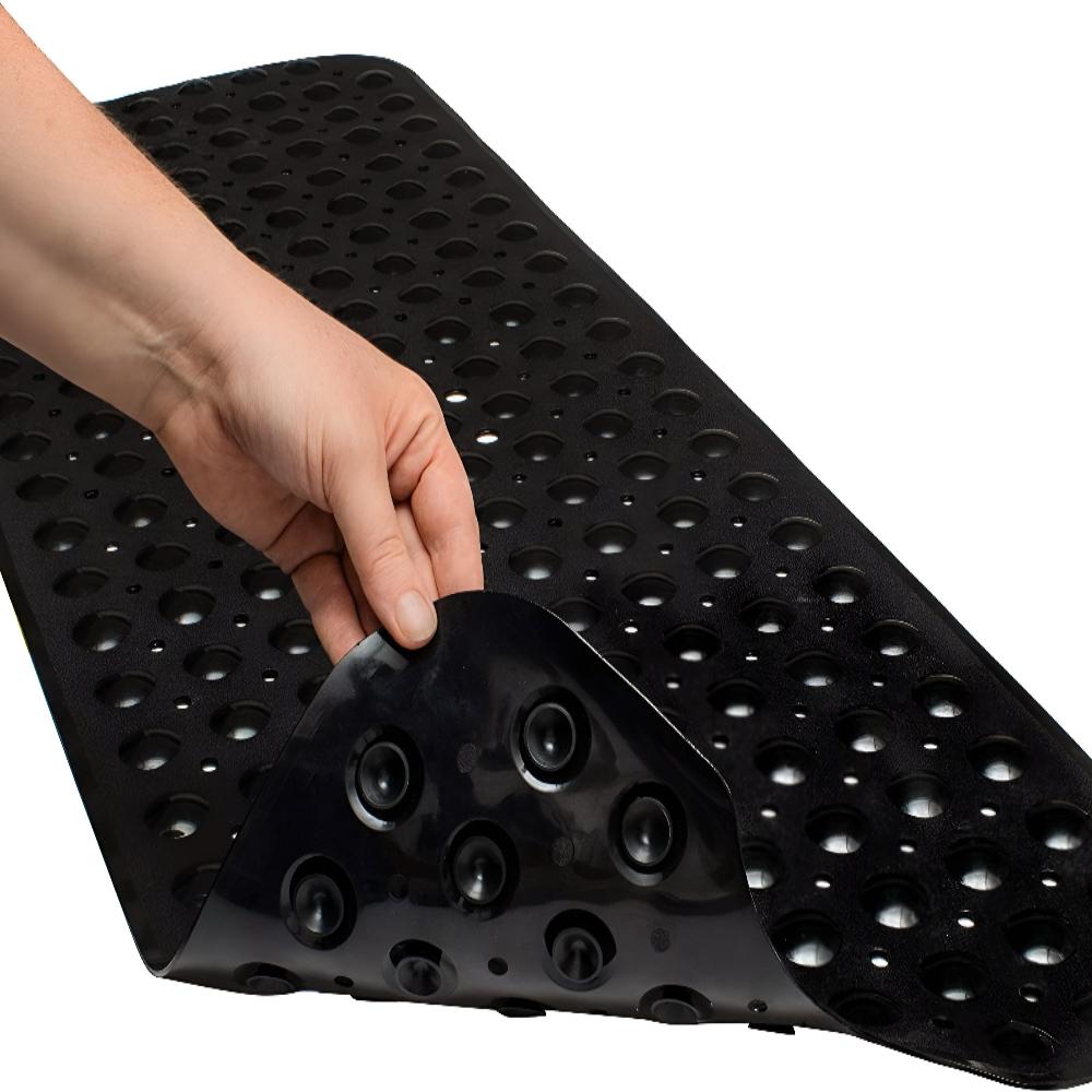 LoomVita Max Grip Bathtub Mat with Suction Cups