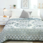 Lunara Floral Cotton Comfort Blanket