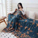 Ornate Multi-Layer Cotton Blanket