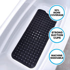 LoomVita Max Grip Bathtub Mat with Suction Cups
