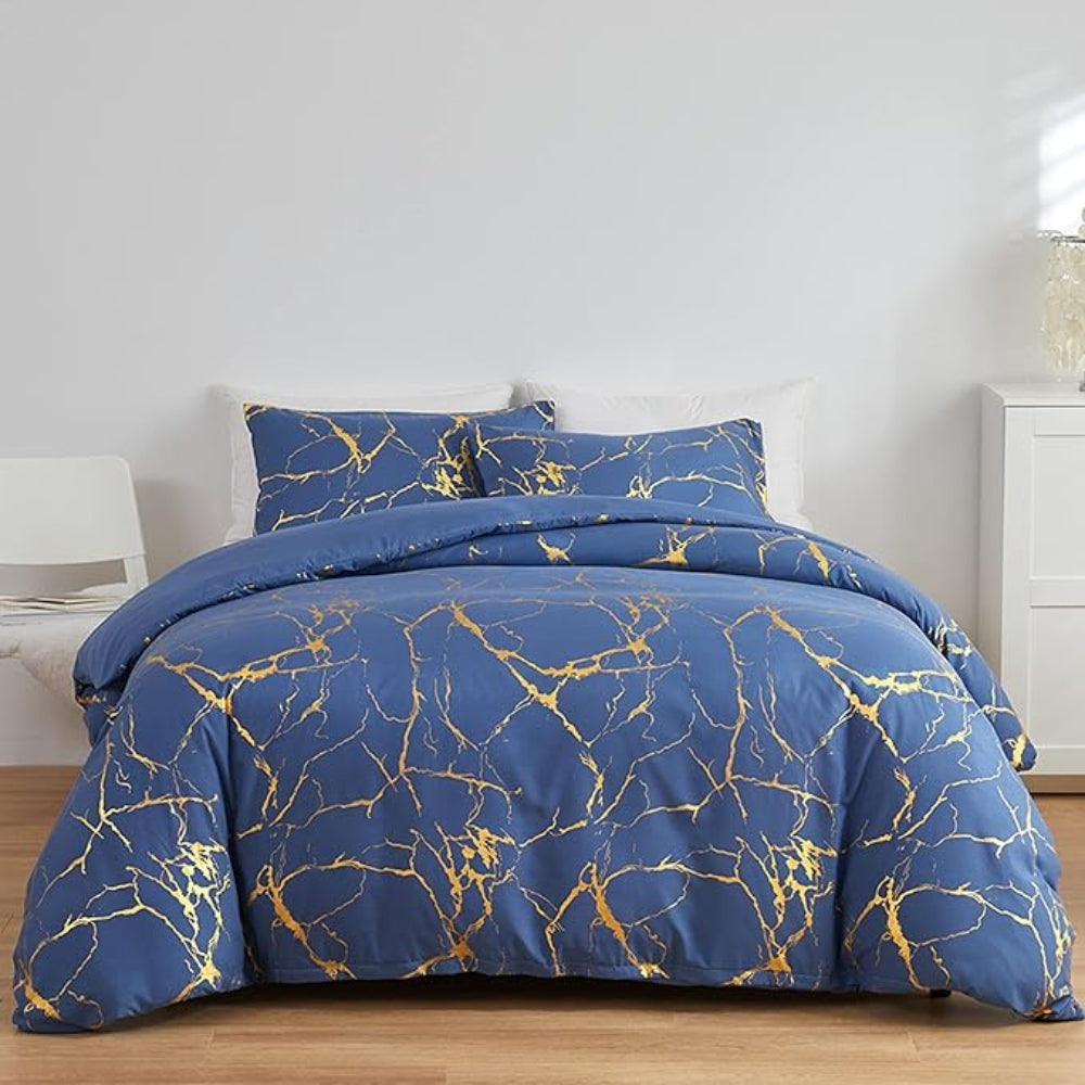 Lux Marble Premium Duvet Cover Set