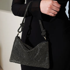 Handmade Diamante Metallic Sequin Party Bag
