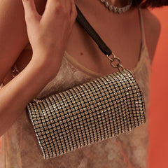 Disco Rhinestone Evening Bag