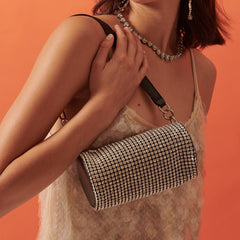Disco Rhinestone Evening Bag