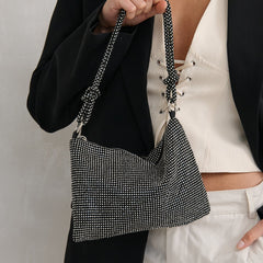 Handmade Diamante Metallic Sequin Party Bag