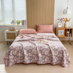 Reverie Floral Cotton Gauze Blanket