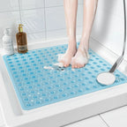LoomVita Bath Safety Suction Shower Mat