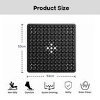 LoomVita Bath Safety Suction Shower Mat