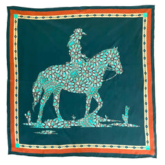 Cowgirl Wild Rags (Cowtown Corral) Silk Scarf