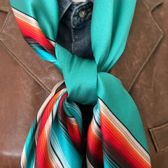 Serape Wild Rags (Western Sky) Silk Scarf