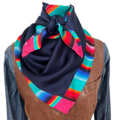 Cowgirl Wild Rags (Cowgirl Fiesta) Silk Scarf