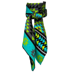 Aztec Wild Rags (Trails to Big Spring) Silk Scarf