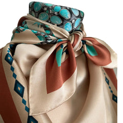 Cowgirl Wild Rags (Cowtown Cowgirl) Silk Scarf