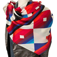 Aztec Wild Rags (Chasing Sunrise) Silk Scarf