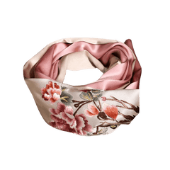 Handcrafted Suzhou Embroidery 100% Mulberry Silk Scarf 155x35 cm