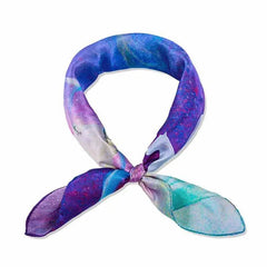 Mulberry Silk Resilience Square Silk Scarf Let Dreams Lead 53x53cm