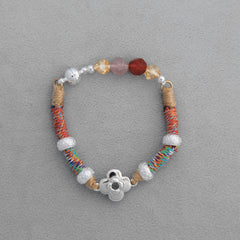 handmade Colorful Braided Rope Resort Style Bracelet 