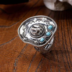 Bohemian Vintage Turquoise Ring