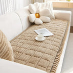LoomVita Plush Pleated Edge Sofa Cover