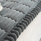 LoomVita Plush Pleated Edge Sofa Cover