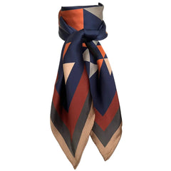 Aztec Wild Rags (Pecos River) Silk Scarf