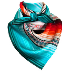 Serape Wild Rags (Wild Bill) Silk Scarf